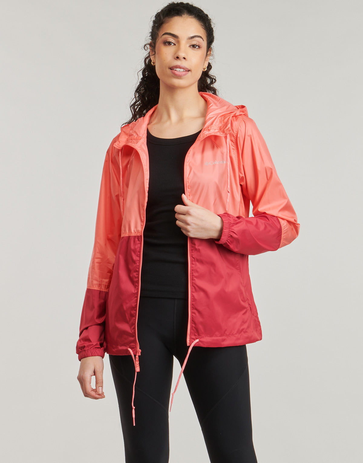 giacca a vento Donna Columbia FLASH FORWARD Rosso