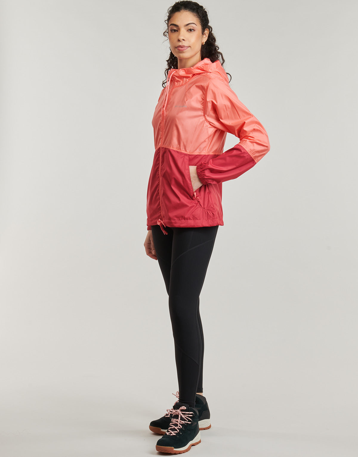 giacca a vento Donna Columbia FLASH FORWARD Rosso