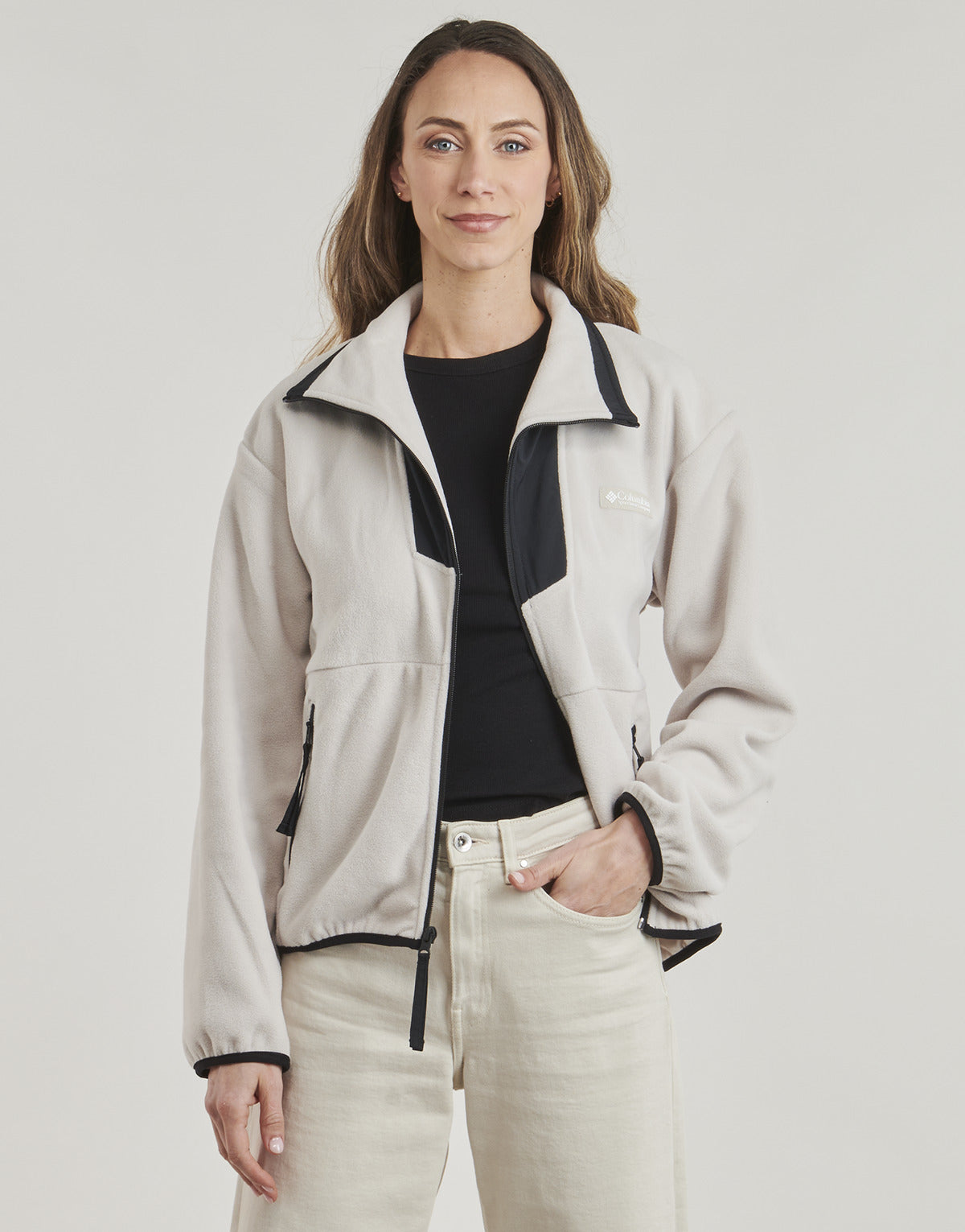 Felpa Donna Columbia SEQUOIA GROVE FULL ZIP FLEECE Beige