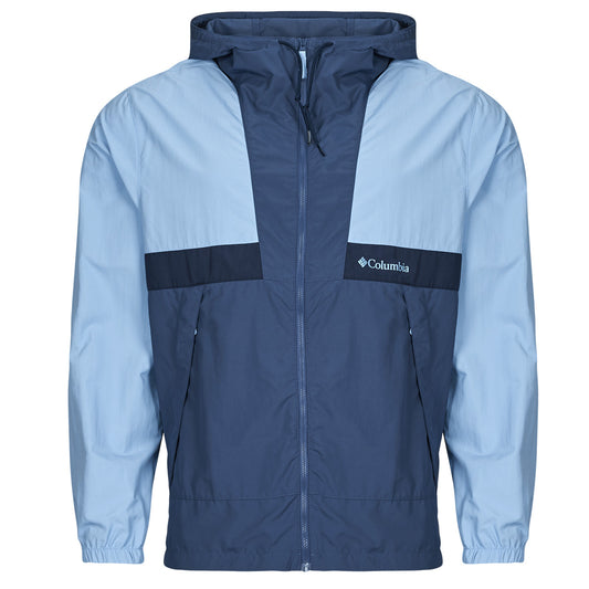 Giubbotto Uomo Columbia SPIRE VALLEY HOODED WINDBREAKER Blu