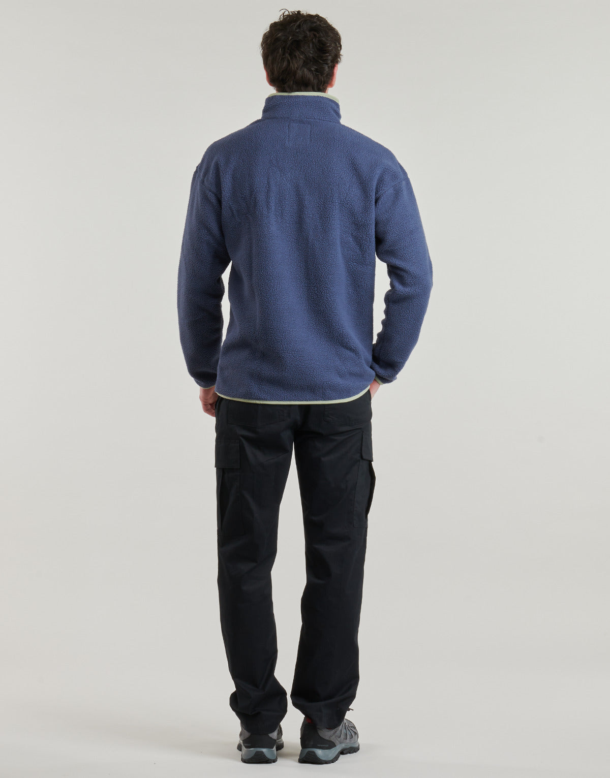 Felpa Uomo Columbia HELVETIA II HALF SNAP FLEECE Marine