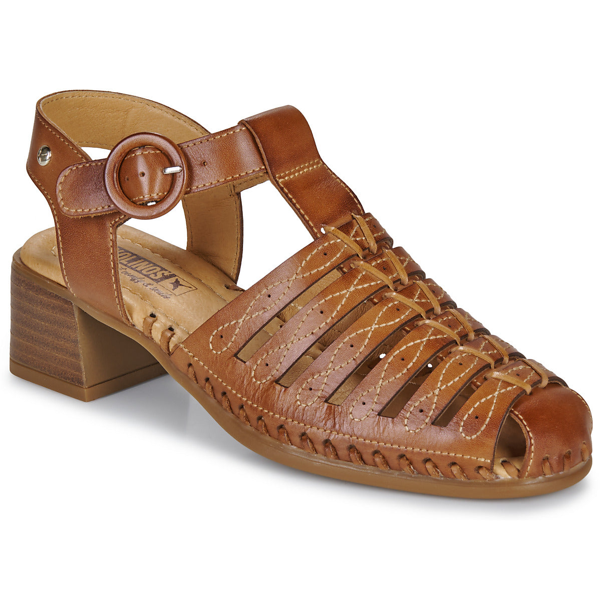 Sandali Donna Pikolinos ROMANA W9G Marrone