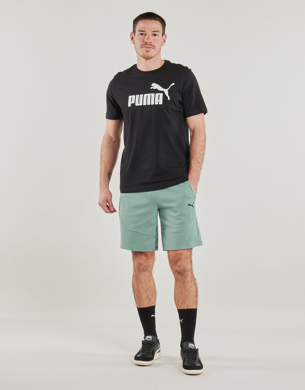 Pantaloni corti Uomo Puma PUMATECH SHORTS Blu