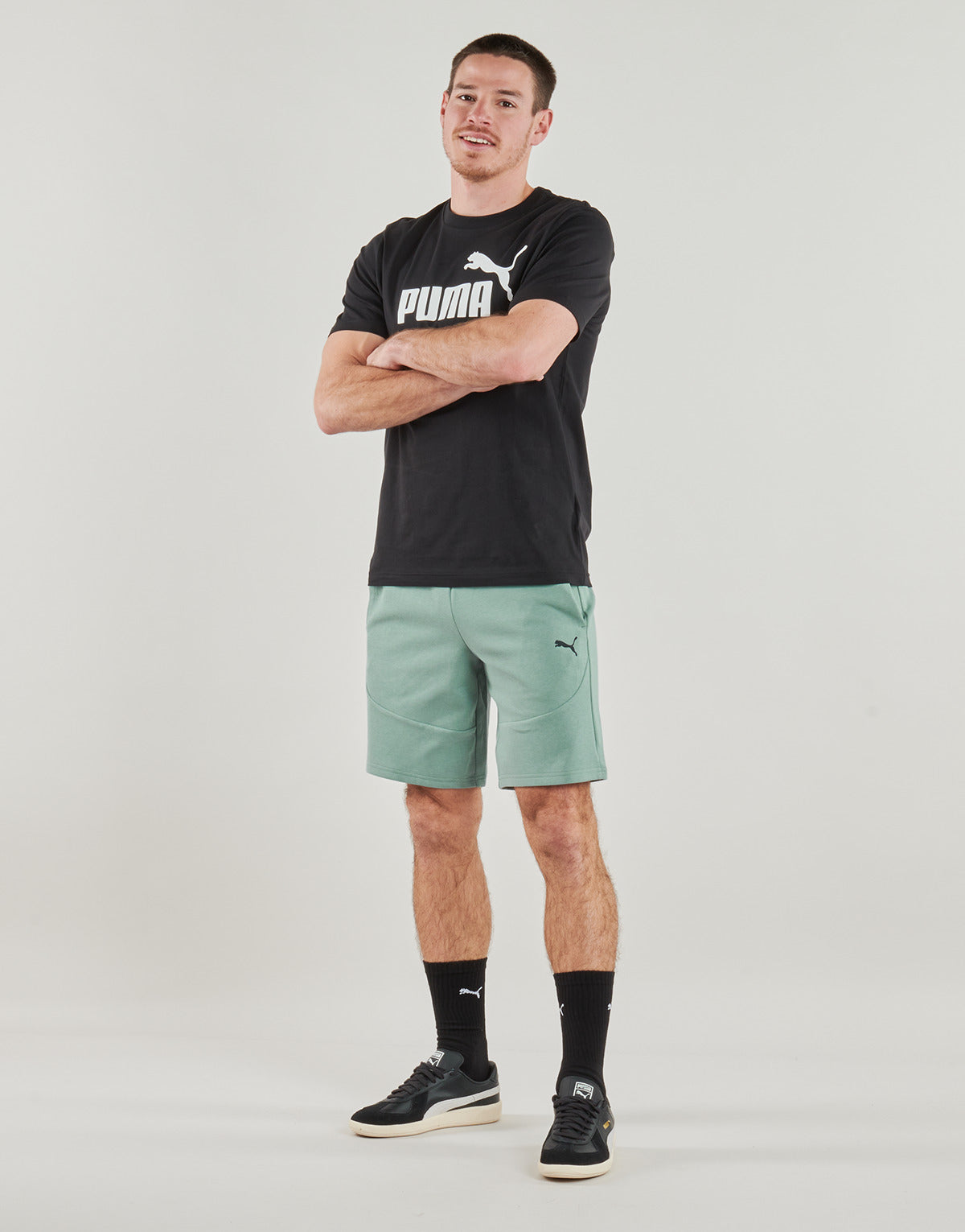 Pantaloni corti Uomo Puma PUMATECH SHORTS Blu