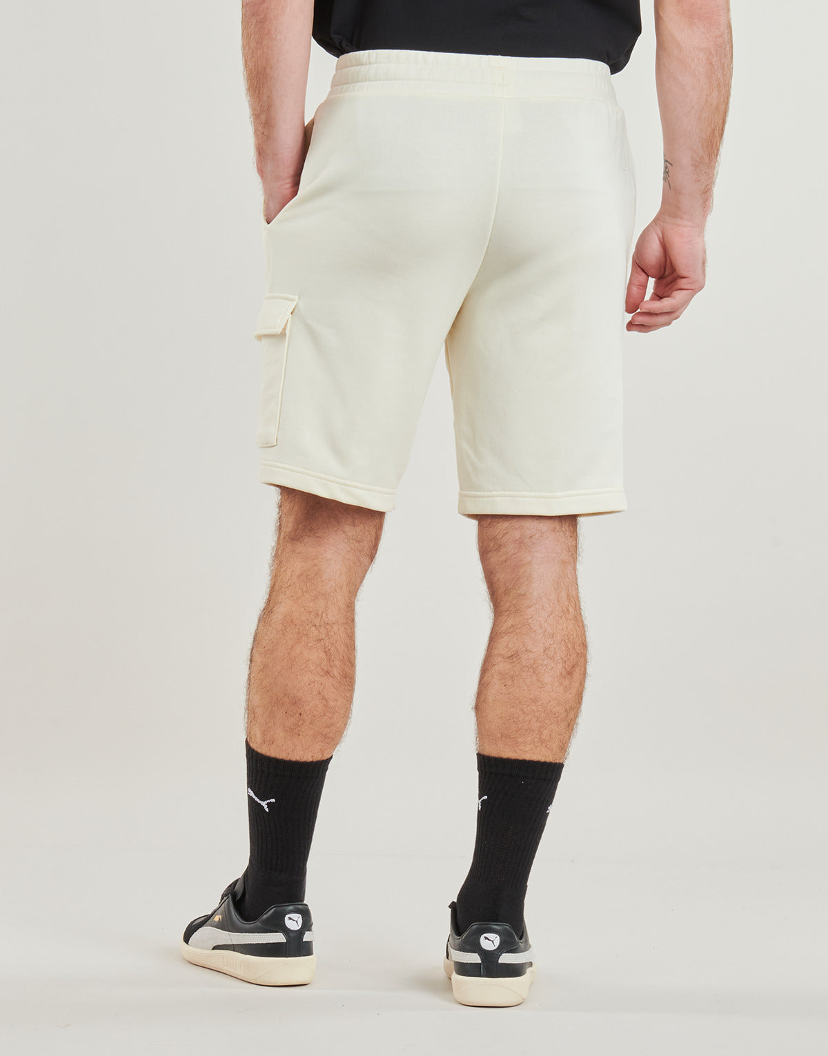 Pantaloni corti Uomo Puma ESS LOGO CARGO SHORTS Beige