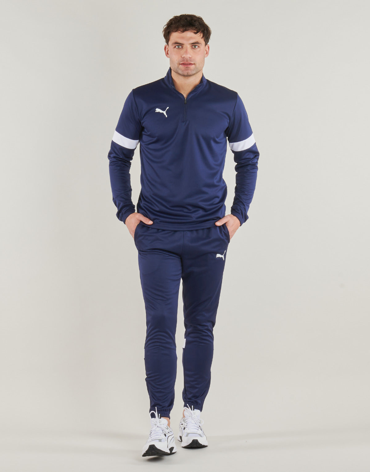 Pantaloni Sportivi Uomo Puma INDIVIDUALRISE PANT Marine