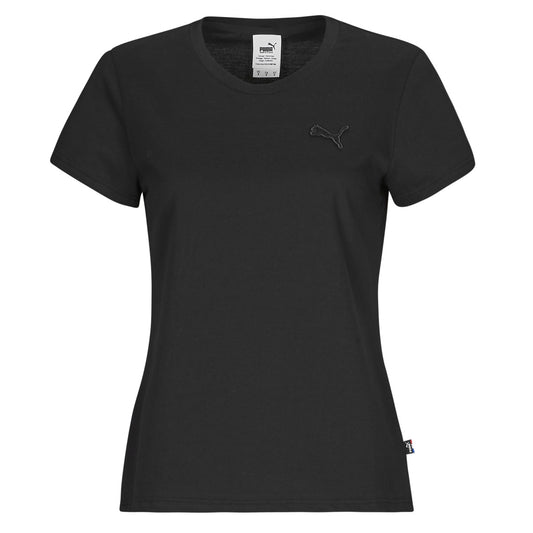 T-shirt Donna Puma TEE W MIF BADGE BRODE Nero