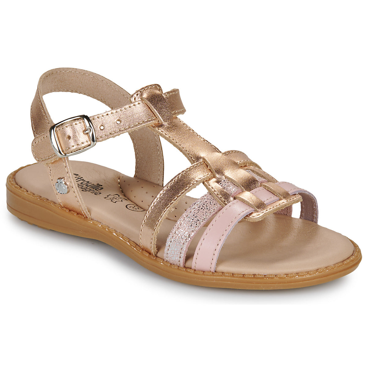 Sandali bambini ragazza Citrouille et Compagnie ROLUI Rosa