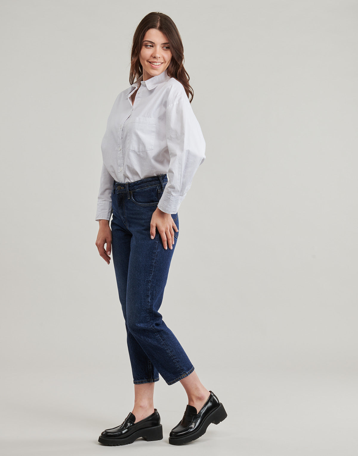 Jeans Donna Lee CAROL Blu