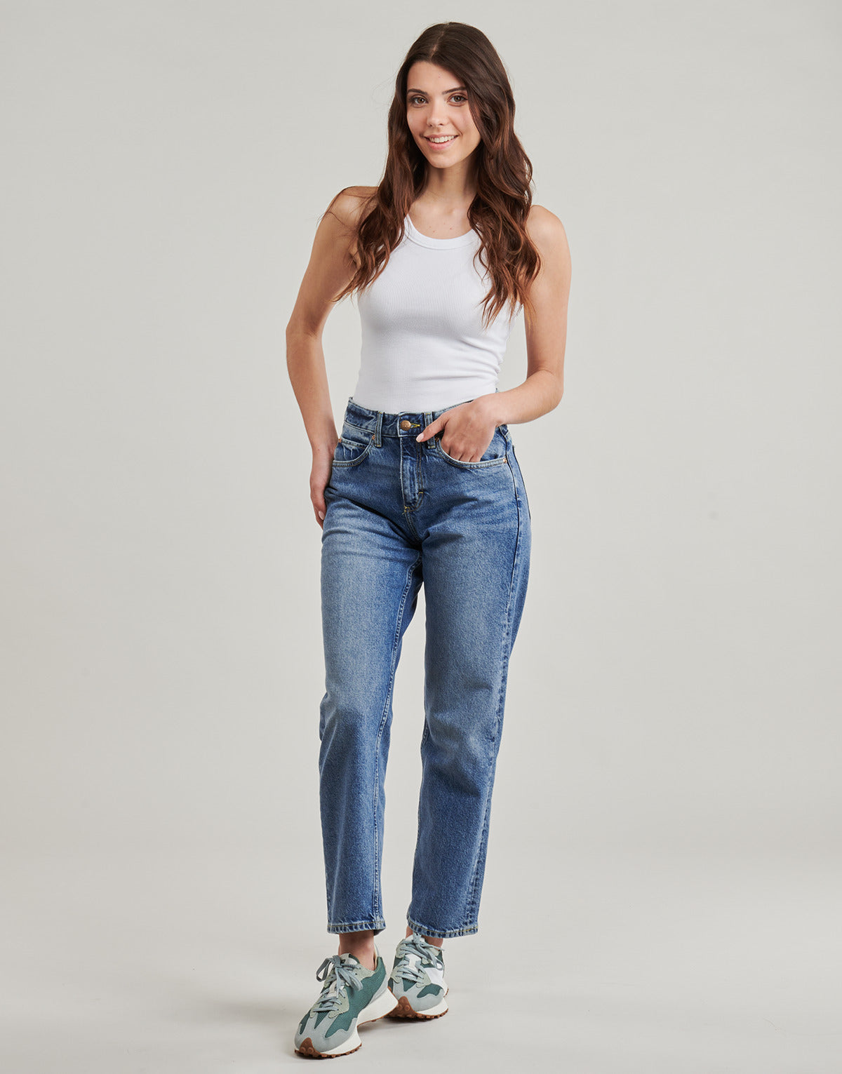 Jeans Donna Lee RIDER CLASSIC Blu