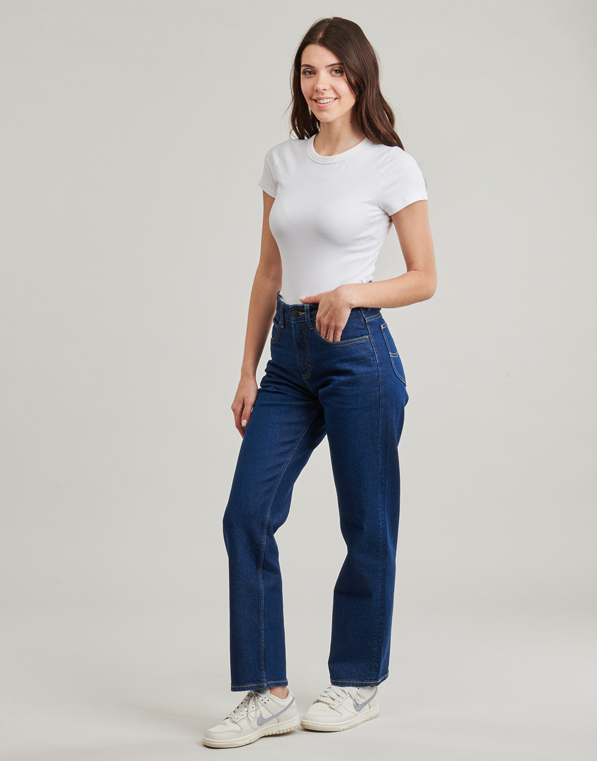 Jeans Donna Lee RIDER CLASSIC Blu