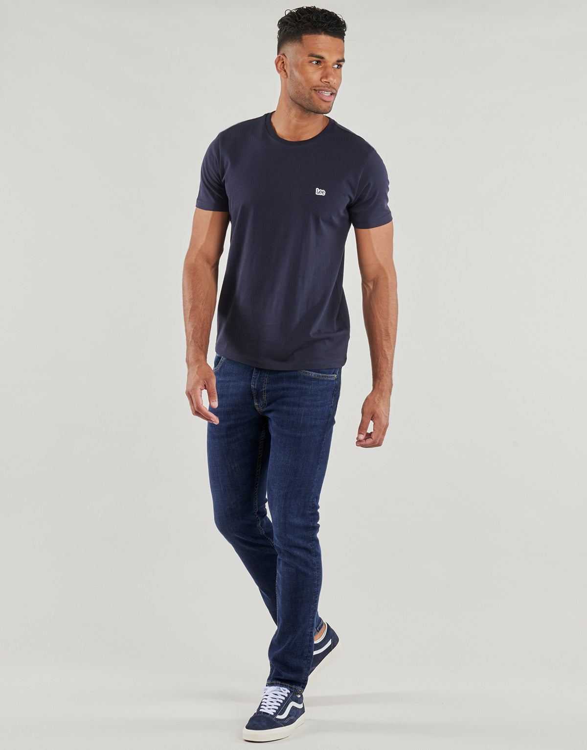 Jeans Slim Uomo Lee RIDER Blu