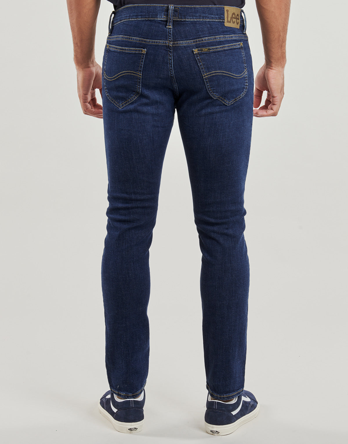 Jeans Slim Uomo Lee RIDER Blu