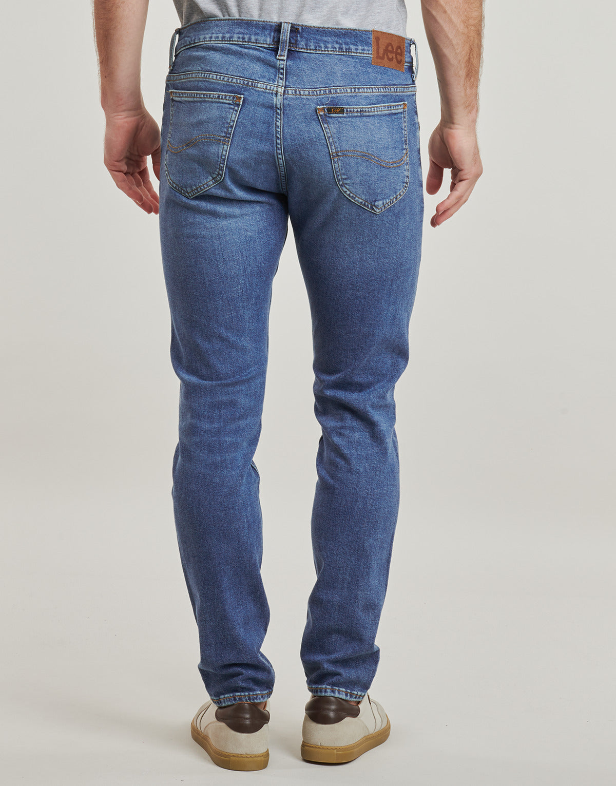 Jeans Uomo Lee RIDER Blu