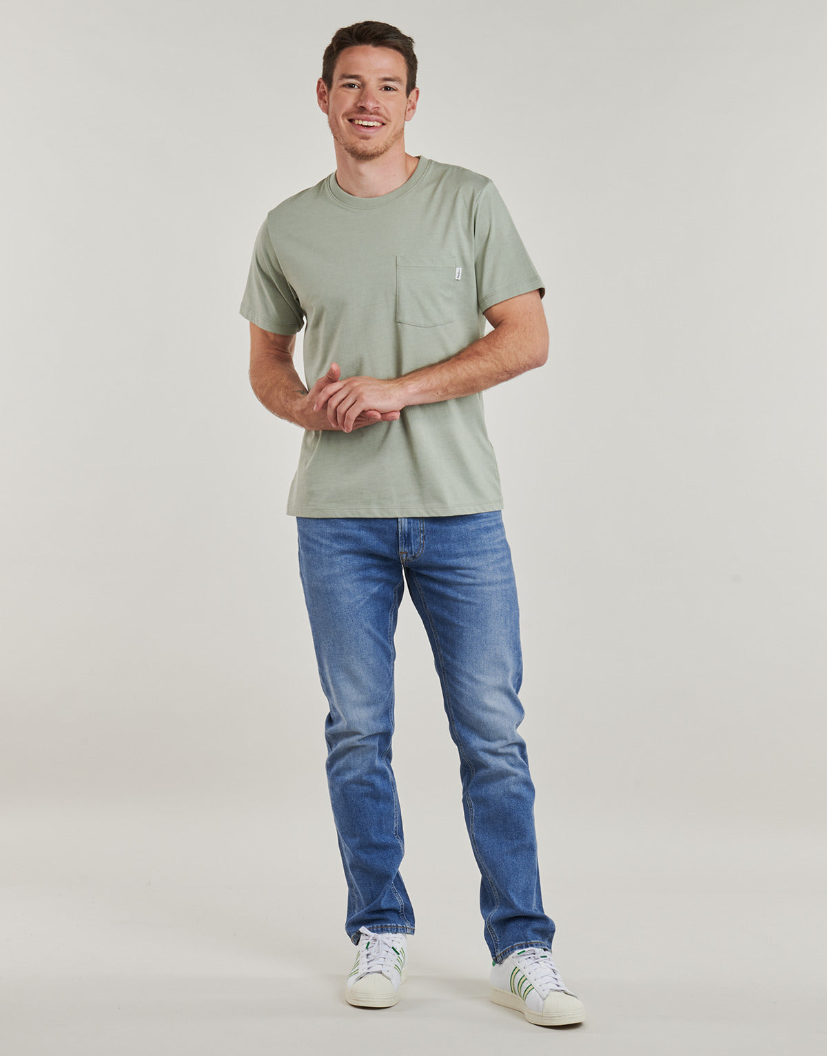 Jeans Uomo Lee DAREN ZIP FLY Blu