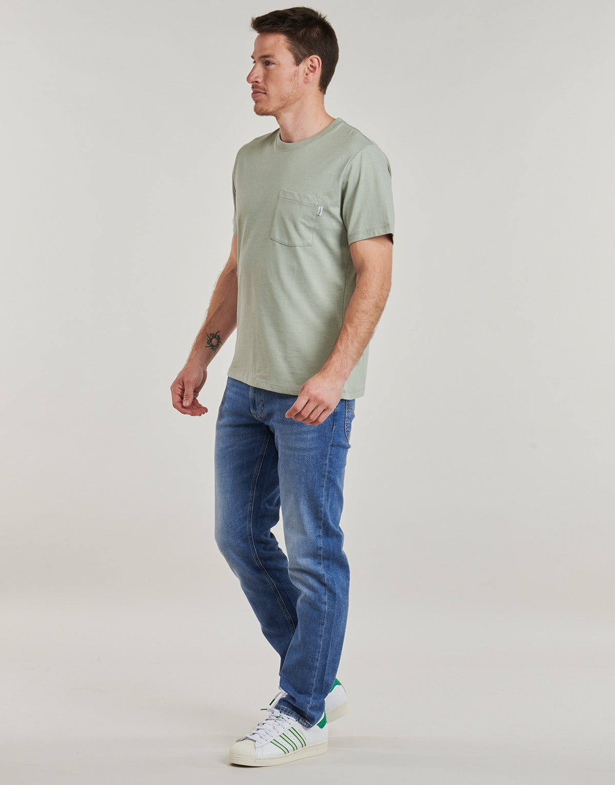 Jeans Uomo Lee DAREN ZIP FLY Blu