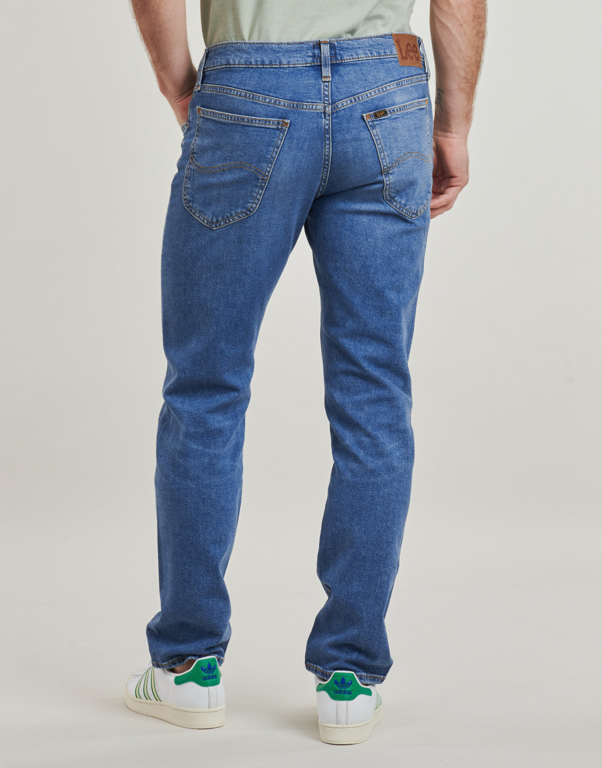 Jeans Uomo Lee DAREN ZIP FLY Blu