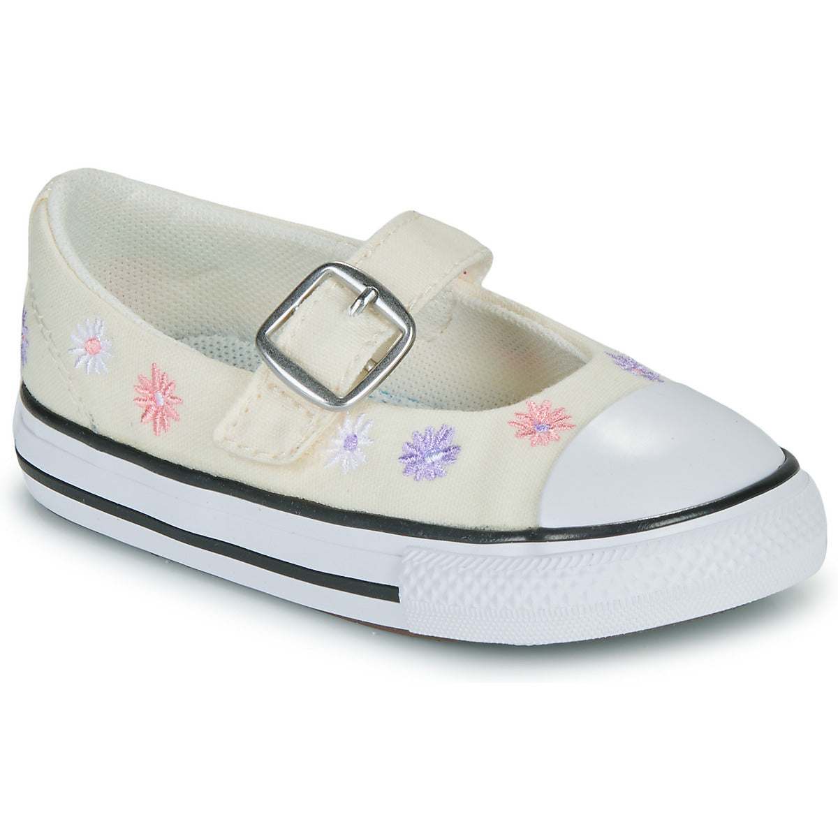 Ballerine bambina ragazza Converse CHUCK TAYLOR ALL STAR DAINTY MARY JANE FLORAL EASY ON Beige