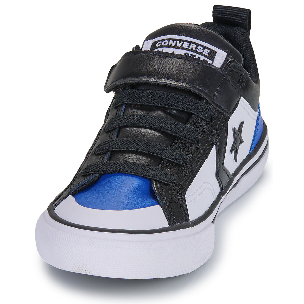 Scarpe bambini ragazzo Converse PRO BLAZE STRAP LEATHER EASY ON Bianco