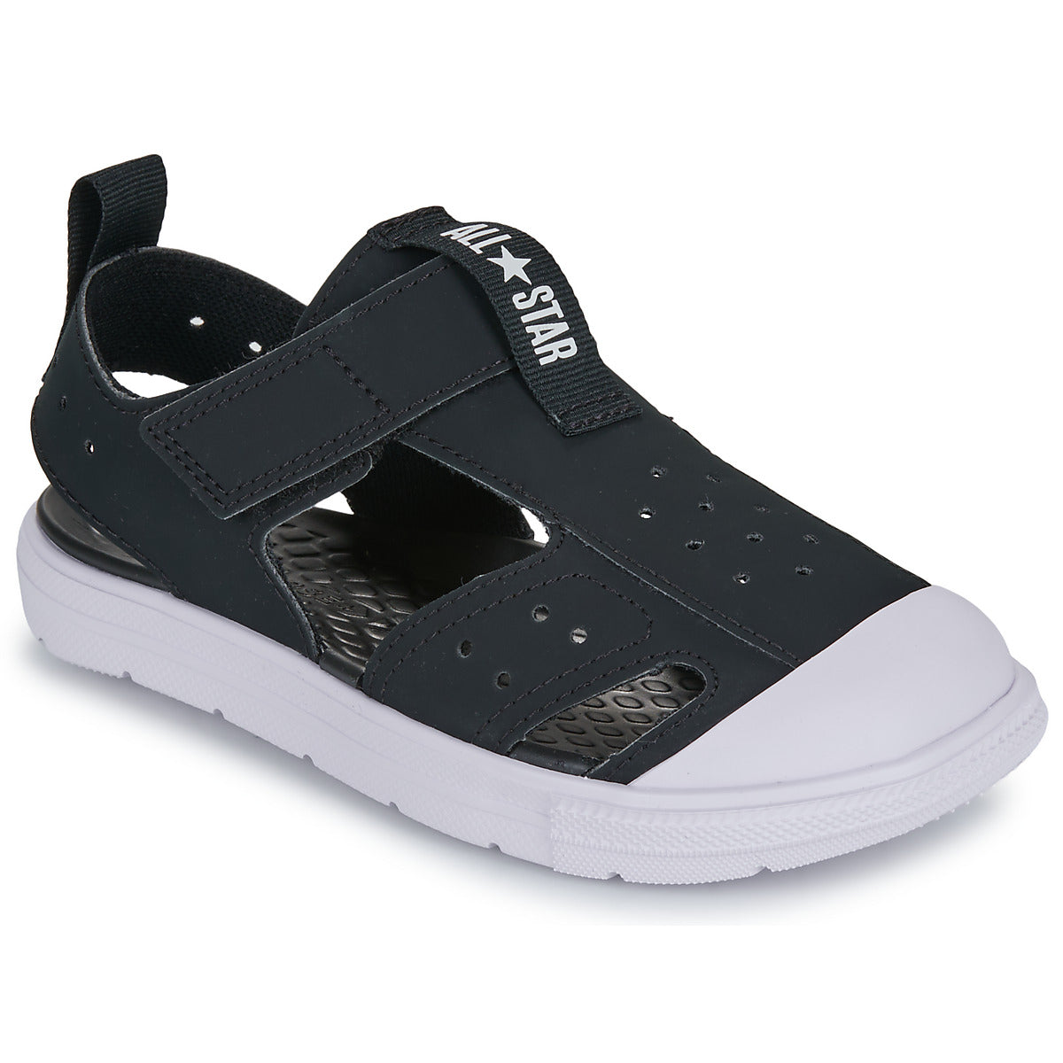 Sandali bambini ragazza Converse CHUCK TAYLOR UTILITY SANDAL EASY ON Nero