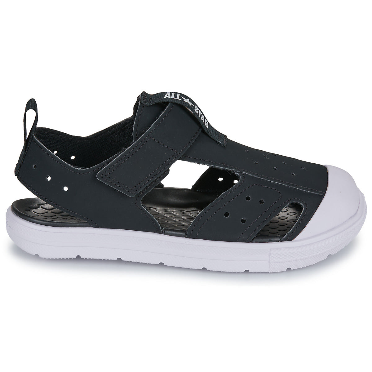 Sandali bambini ragazza Converse CHUCK TAYLOR UTILITY SANDAL EASY ON Nero