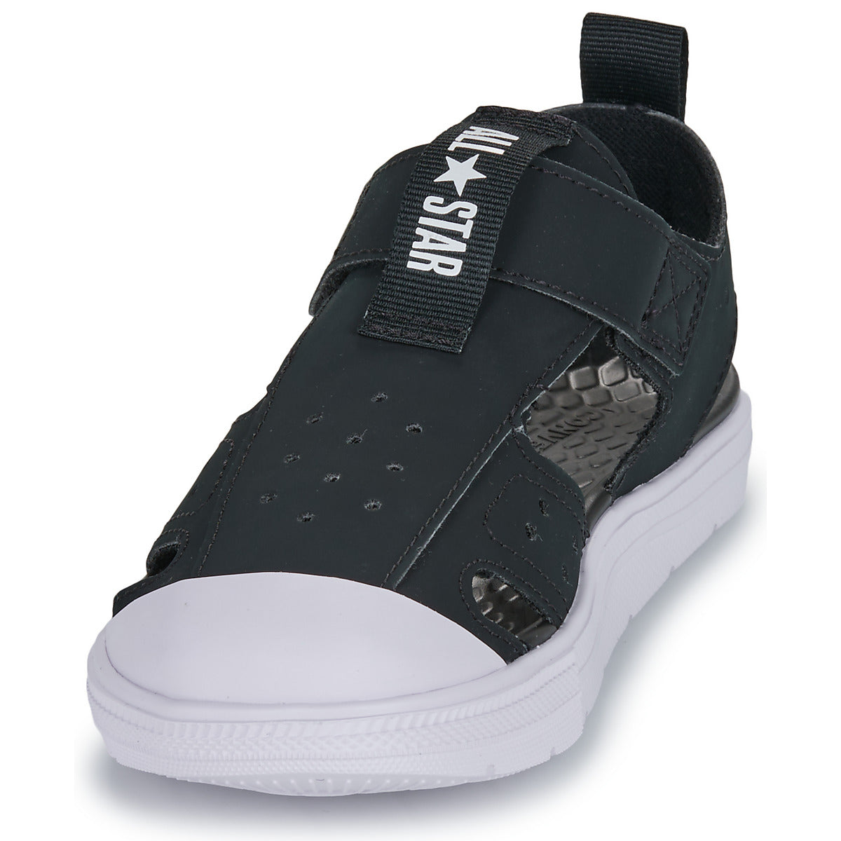 Sandali bambini ragazza Converse CHUCK TAYLOR UTILITY SANDAL EASY ON Nero