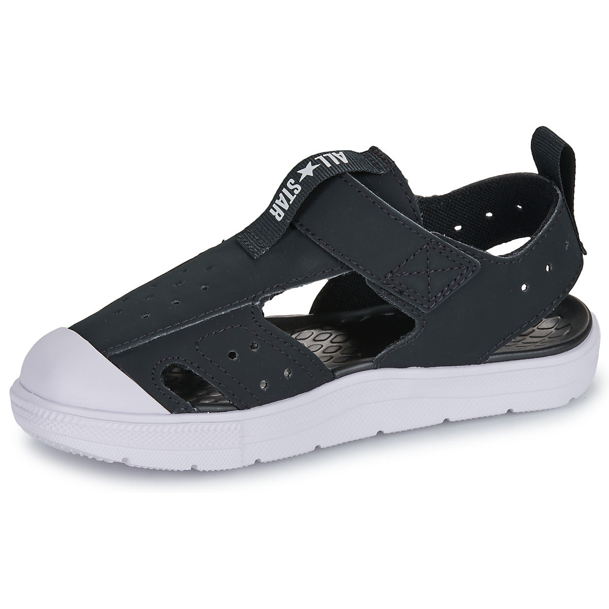 Sandali bambini ragazza Converse CHUCK TAYLOR UTILITY SANDAL EASY ON Nero