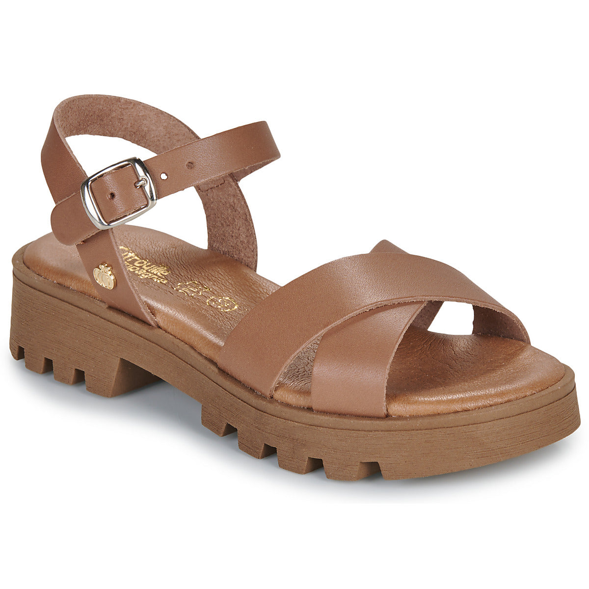 Sandali bambini ragazza Citrouille et Compagnie LILY Marrone