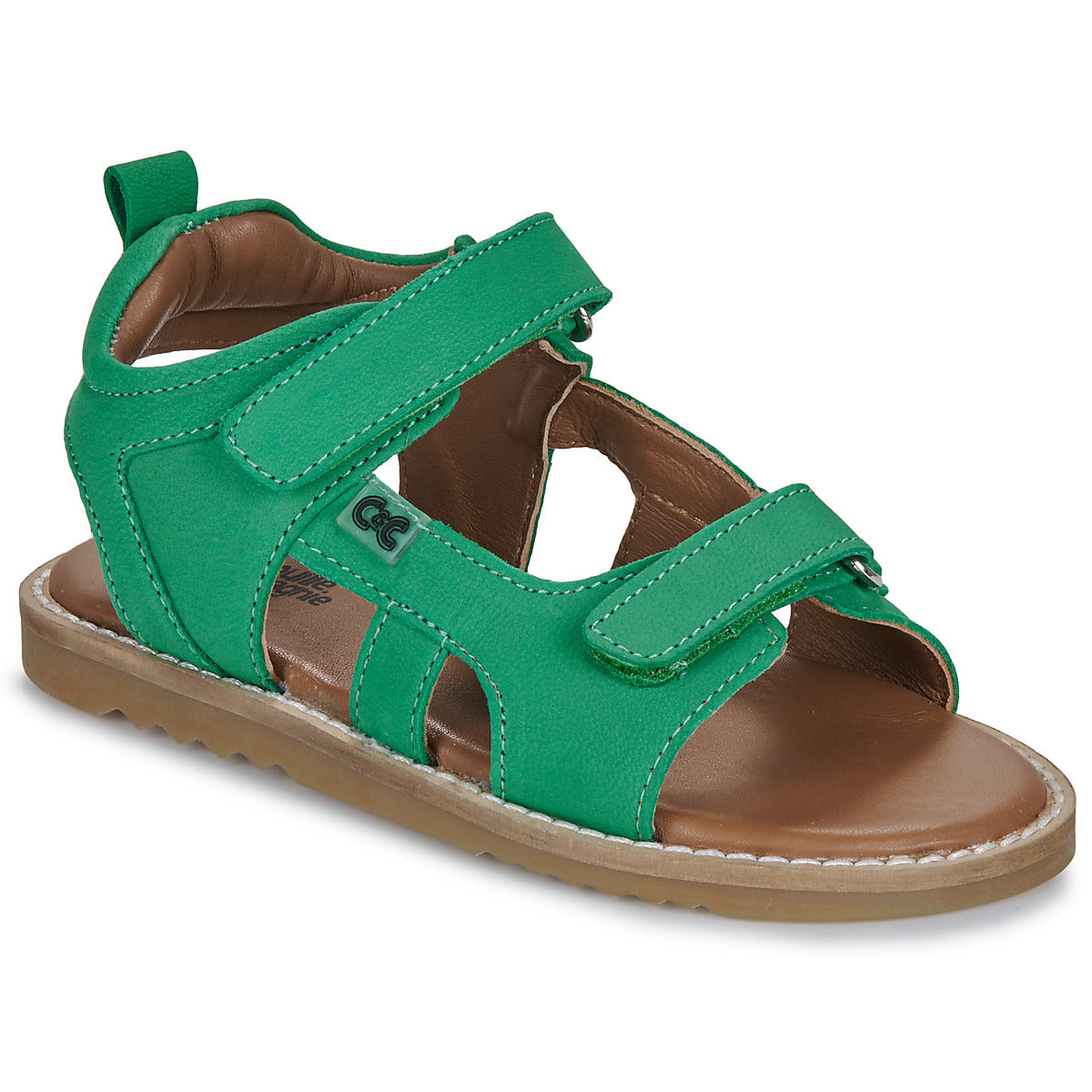 Sandali bambini ragazzo Citrouille et Compagnie JOUPI Verde