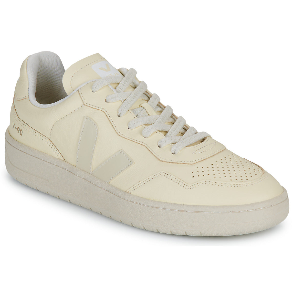 Sneakers Uomo Veja V-90 Beige