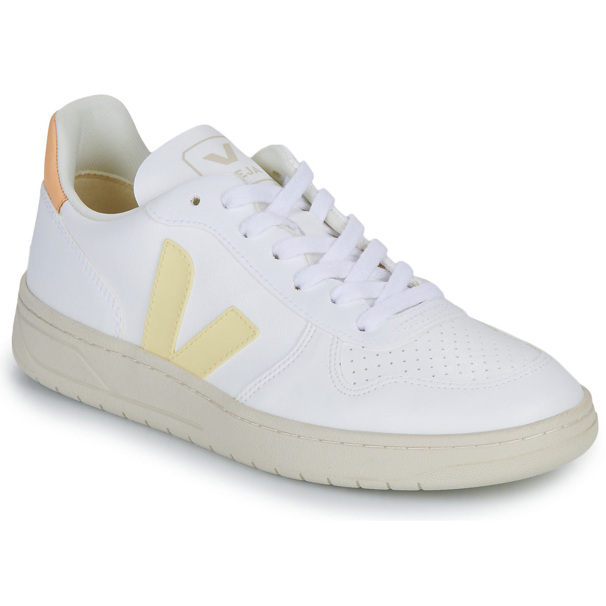 Sneakers basse Donna Veja V-10 Bianco