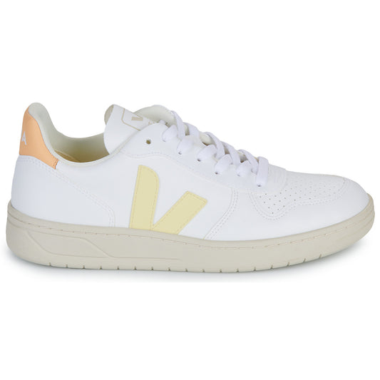 Sneakers basse Donna Veja V-10 Bianco