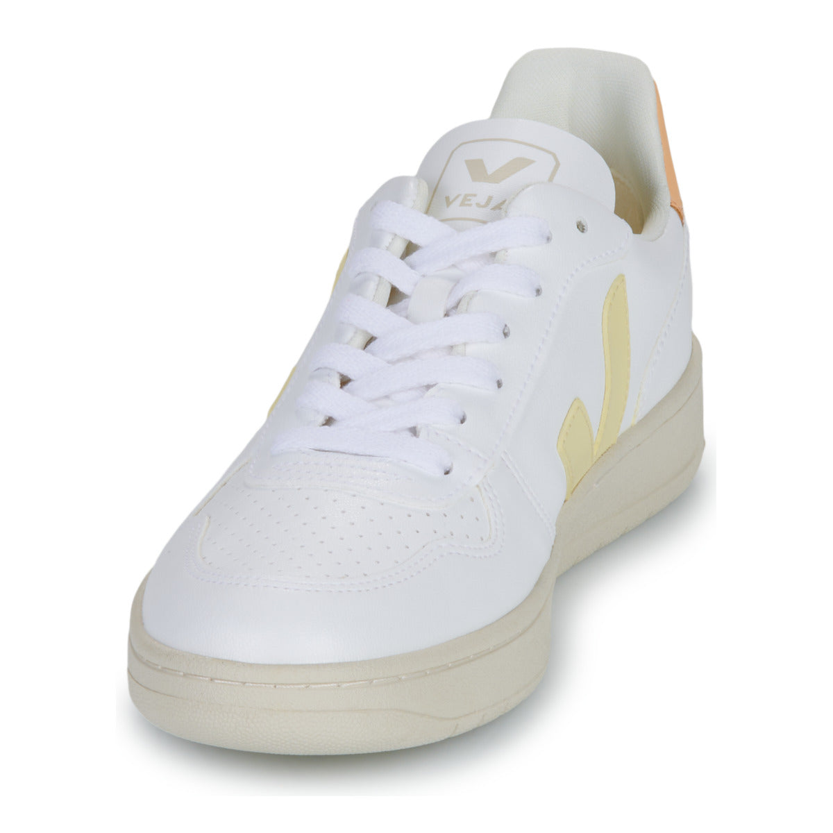 Sneakers basse Donna Veja V-10 Bianco