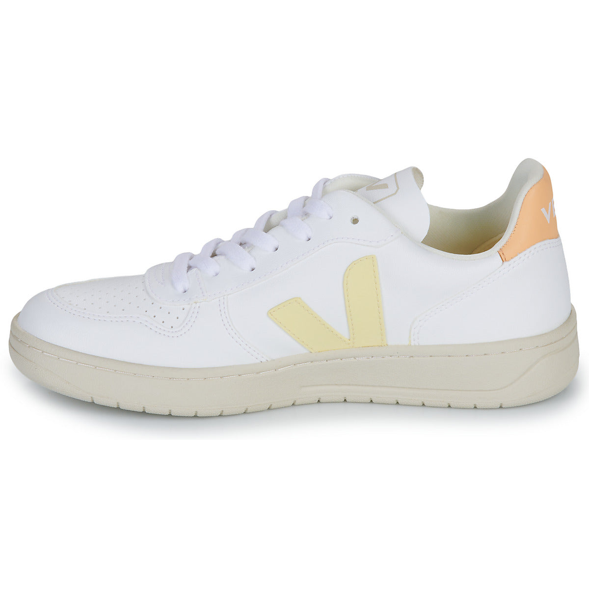 Sneakers basse Donna Veja V-10 Bianco