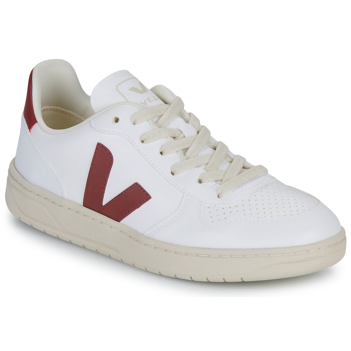 Sneakers basse Donna Veja V-10 Bianco