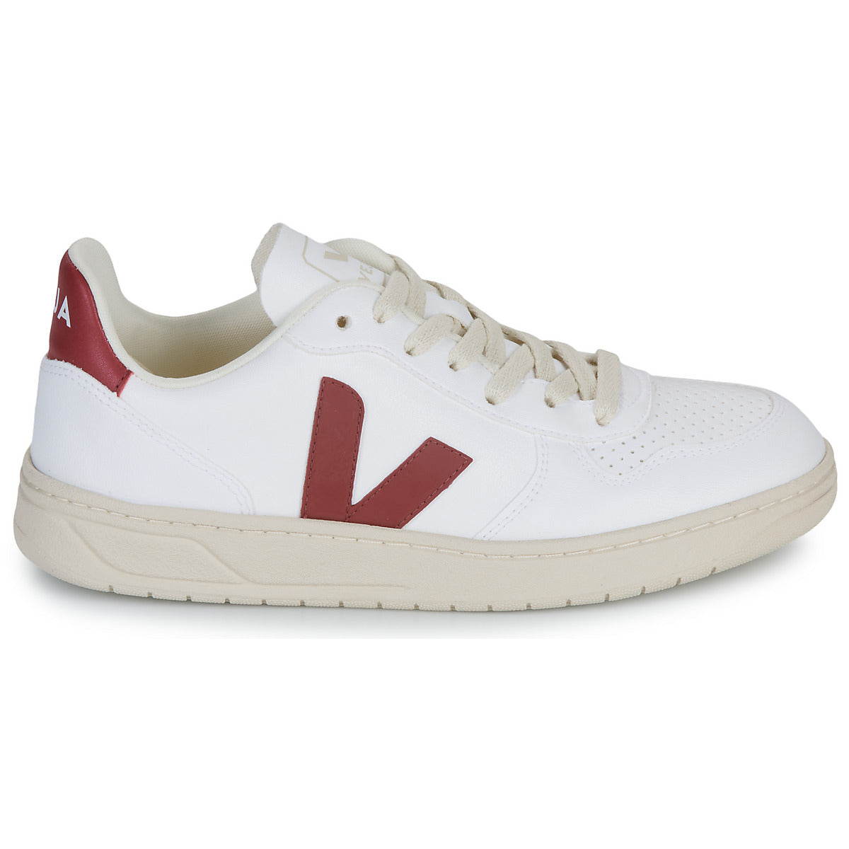 Sneakers basse Donna Veja V-10 Bianco