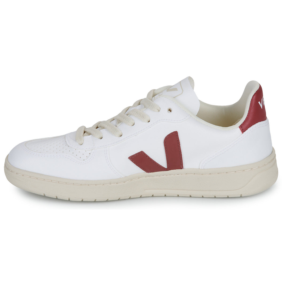 Sneakers basse Donna Veja V-10 Bianco