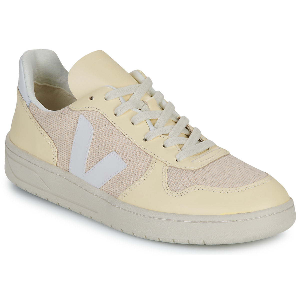 Sneakers Uomo Veja V-10 Giallo