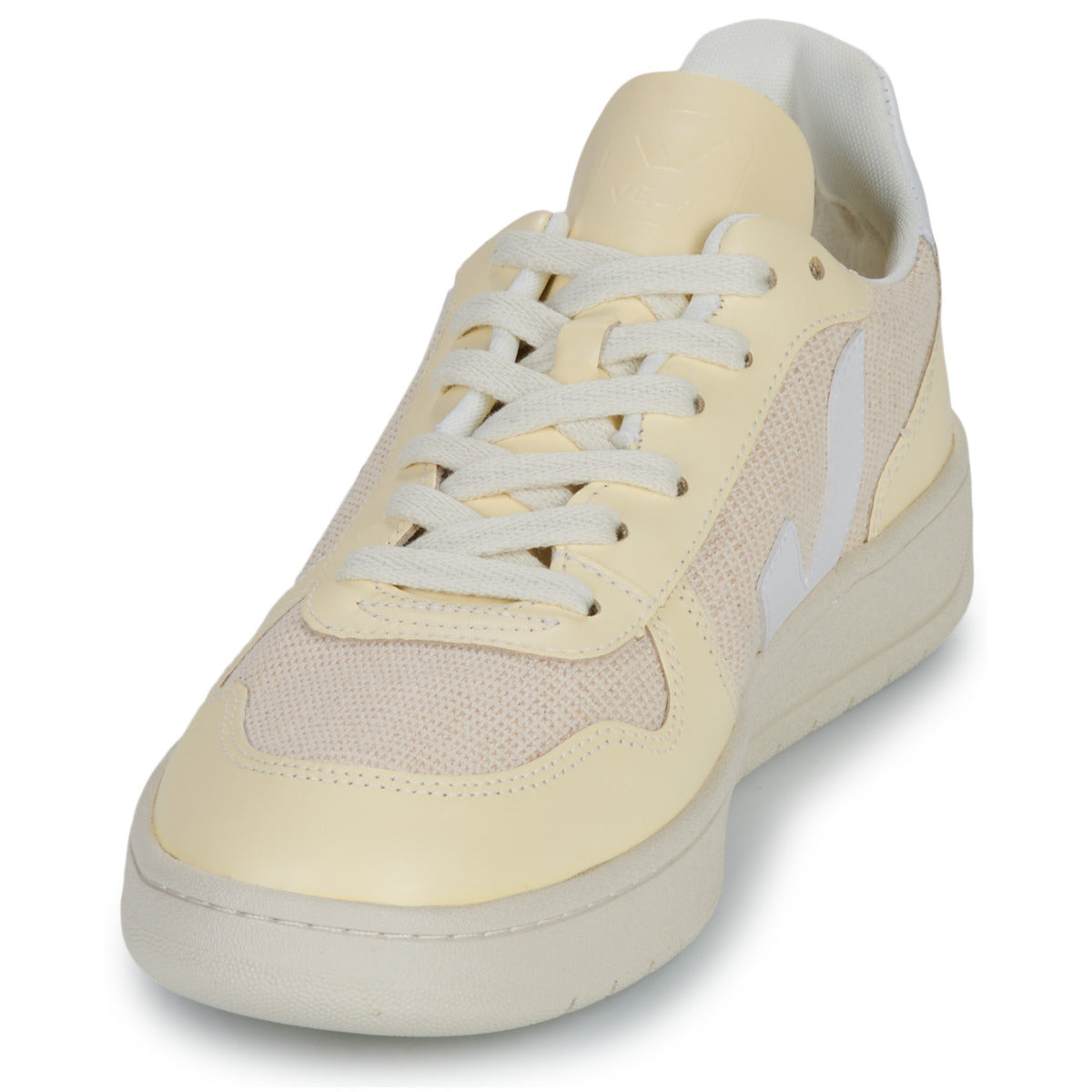 Sneakers Uomo Veja V-10 Giallo