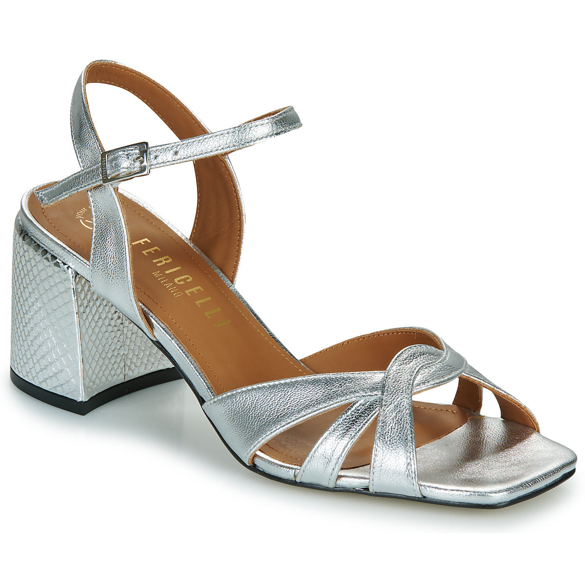 Sandali Donna Fericelli ADELIE Argento