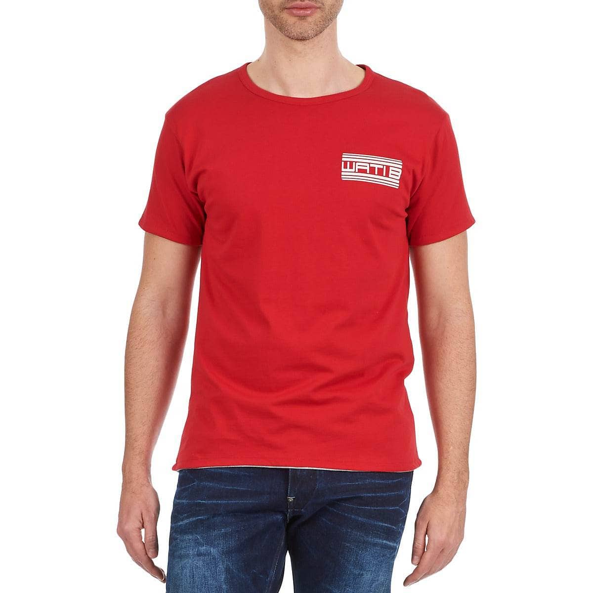 T-shirt Uomo Wati B WATI CREW Rosso