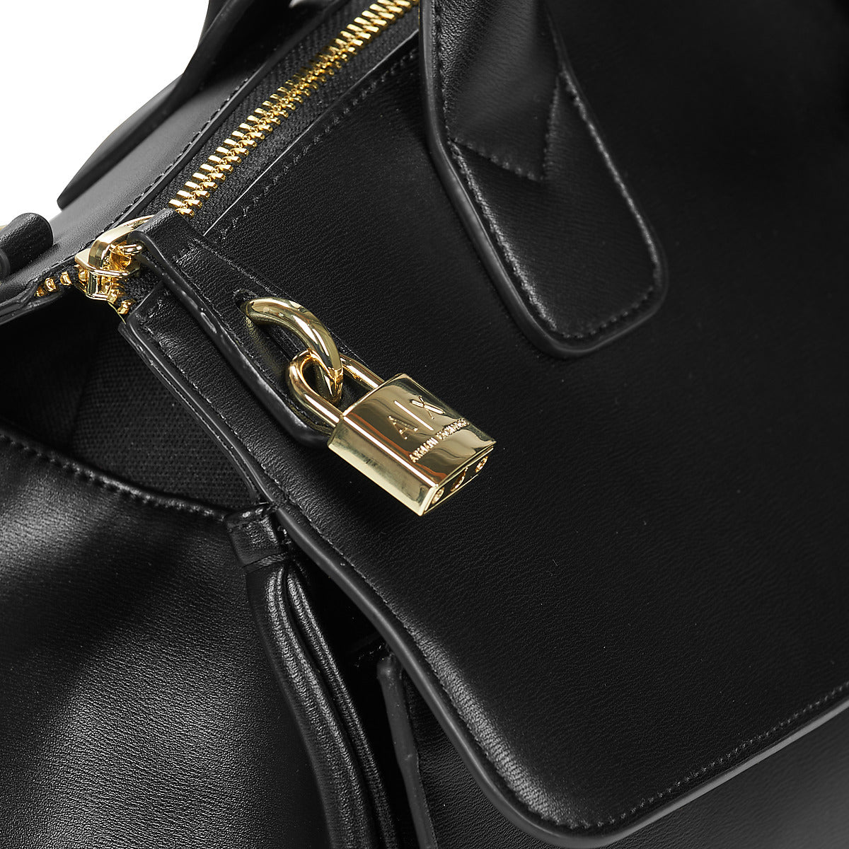 Borsette Donna Armani Exchange JANE CANVAS TOTE L Nero