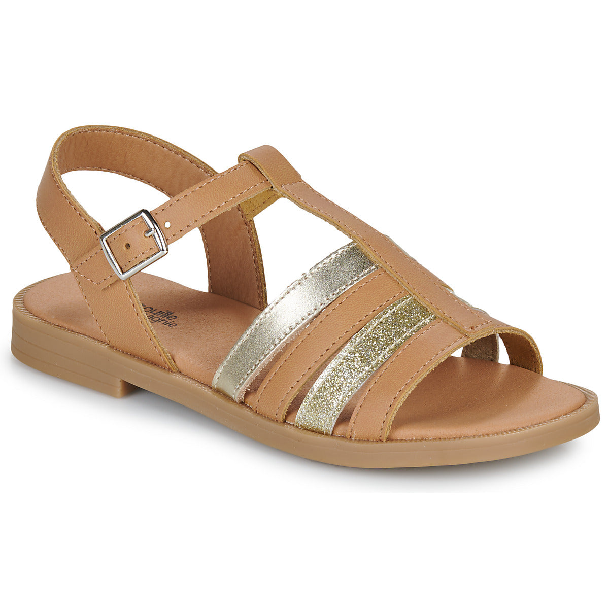 Sandali bambini ragazza Citrouille et Compagnie MIMOSA Marrone