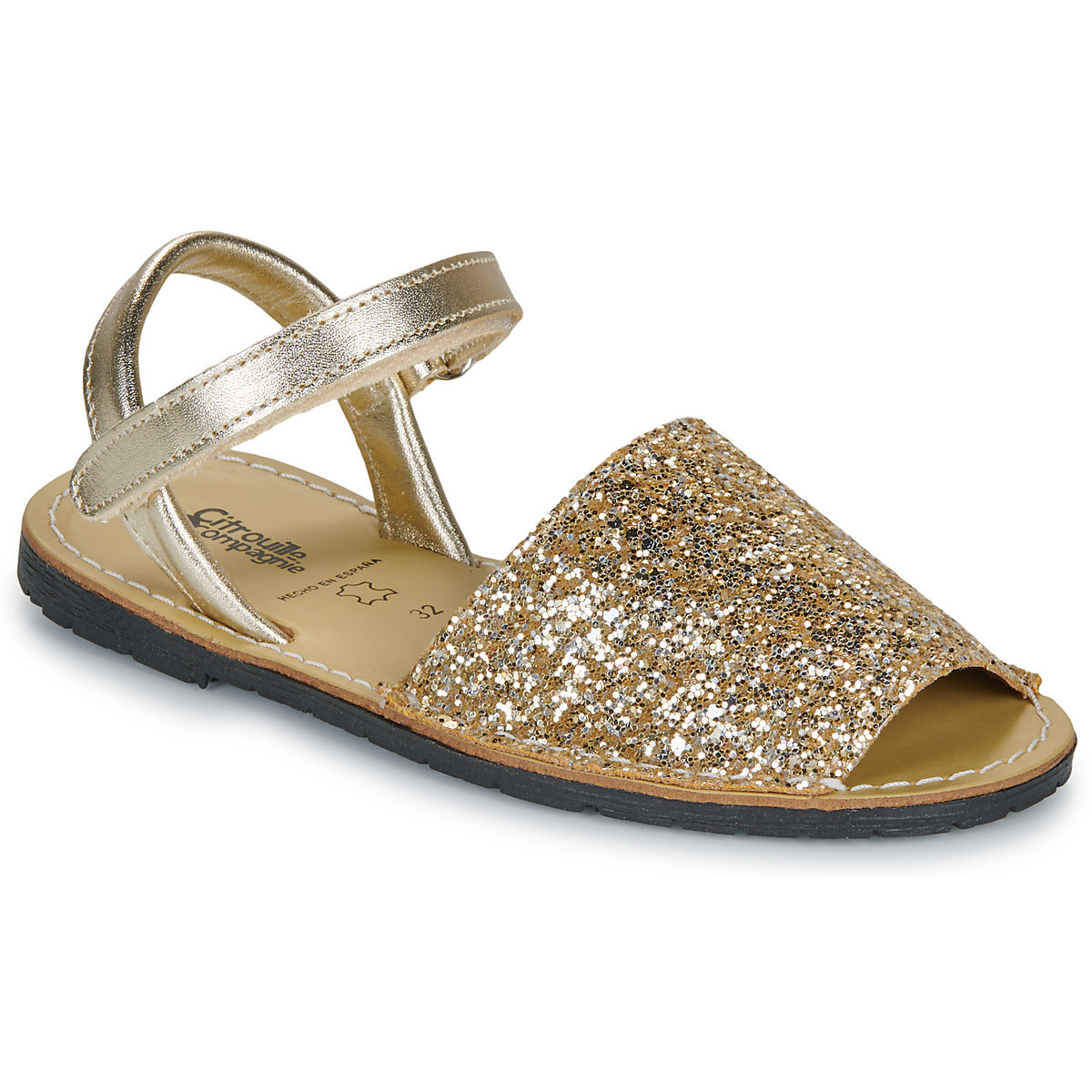 Sandali bambini ragazza Citrouille et Compagnie PAILETTE Oro