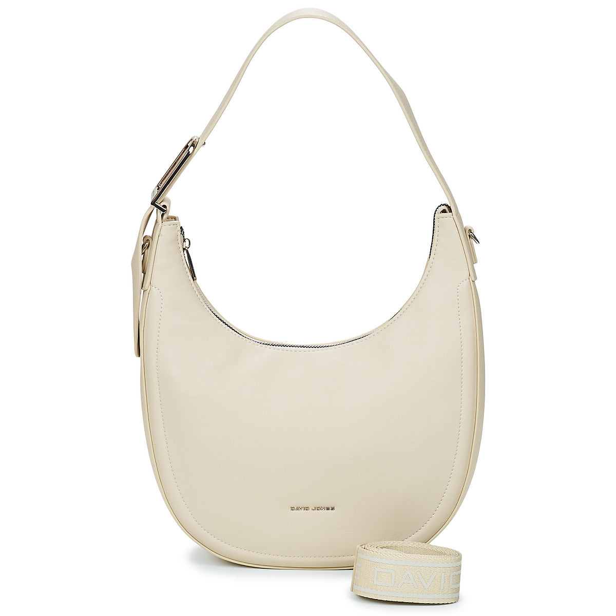 Borsa a spalla Donna David Jones CM7368 Bianco