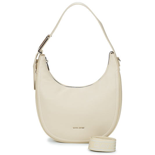 Borsa a spalla Donna David Jones CM7368 Bianco
