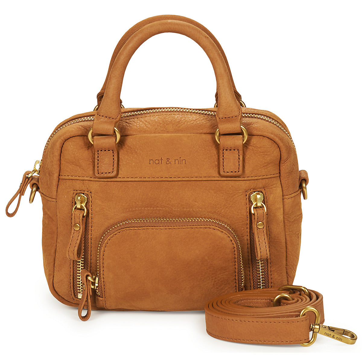 Borsette Donna Nat et Nin MICRO MACY Marrone