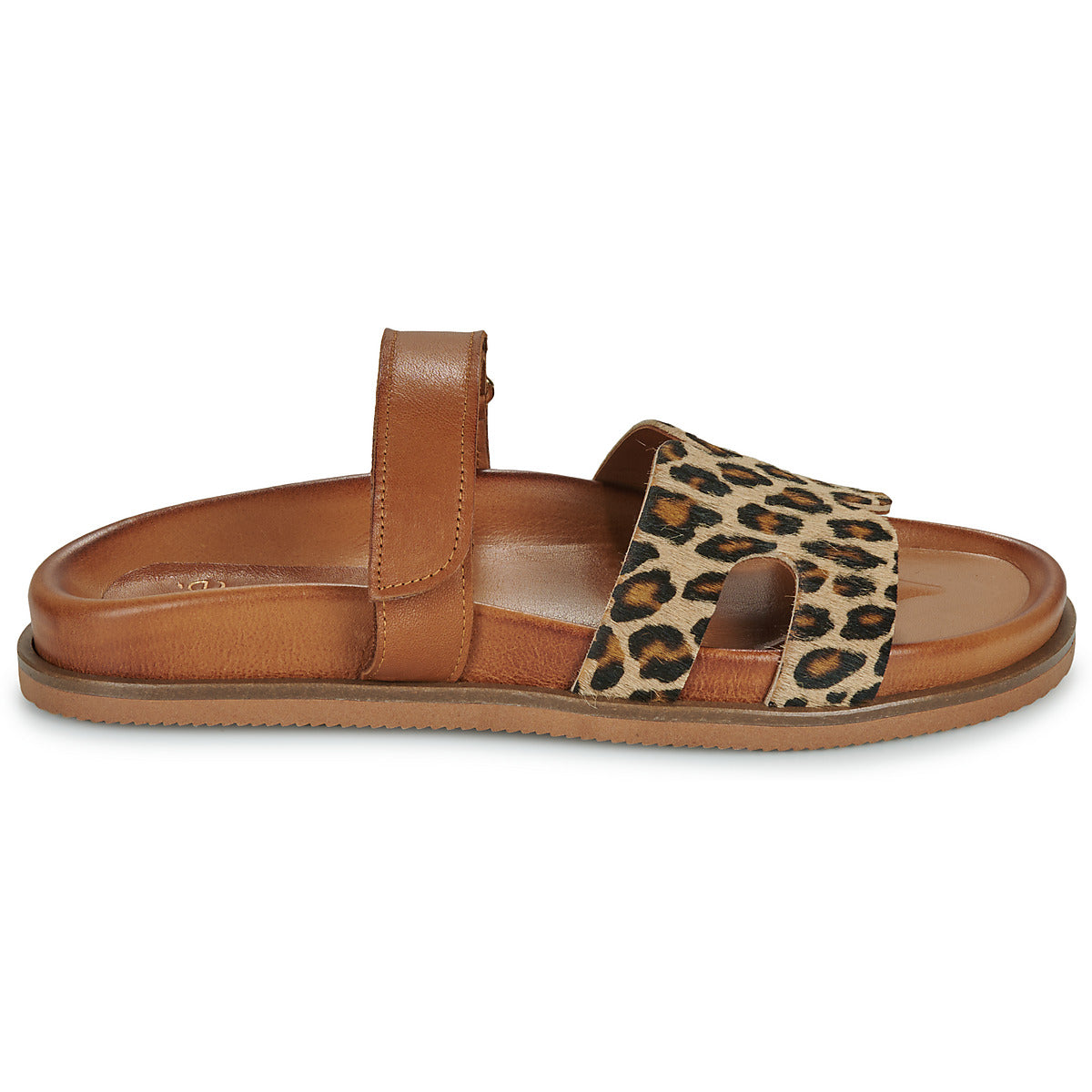 Scarpe Donna Exé Shoes 967-KIMOLOS-LEOPARD-TAN Marrone
