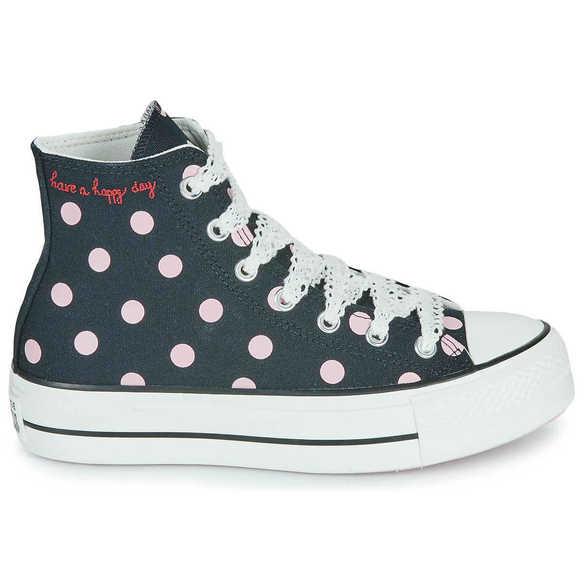 Sneakers alte Donna Converse CHUCK TAYLOR ALL STAR LIFT Nero