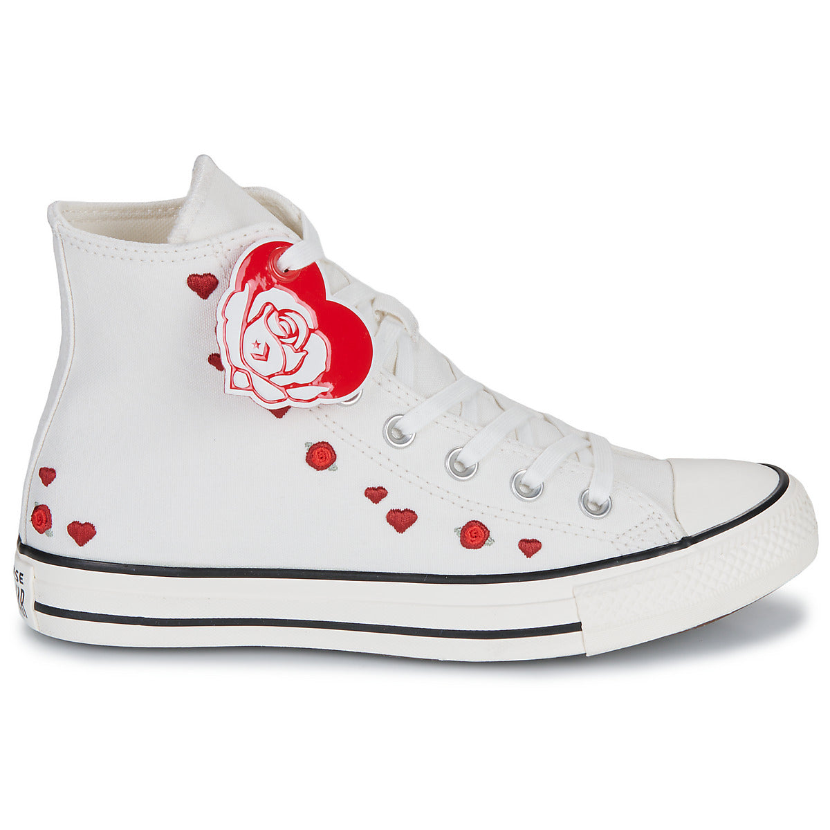 Sneakers alte Donna Converse CHUCK TAYLOR ALL STAR Bianco